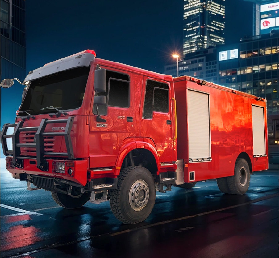 6噸水罐/泡沫消防車